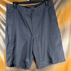 Size‎ 34 Men's Black Checkered Shorts box kk